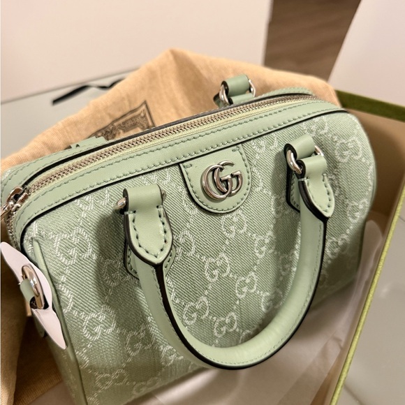 Gucci Light Green Satchel Bag - Picture 1 of 9